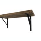 Alternate image 0 for TX USA Steel TRI Bracket for Foster Shelf, Vertical Mount, Set of 2 - Black