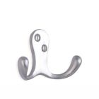 Alternate image 0 for Smedbo Double Coat Hook 1 3/4" Brushed Chrome