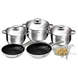 Blaumann 9-Piece Stainless Steel Cookware Set