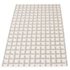 Alternate image 2 for Chaudhary Living 4' x 5.5' Gray and Cream Checkered Rectangular Outdoor Area Throw Rug