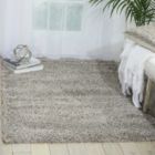 Alternate image 1 for Nourison Amore Light Grey Shag Area Rug AMOR1 7'10" x 10'10"
