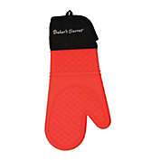Baker&#39;s Secret Silicone Waterproof Glove 9.84"x1.57"x7.28" Red