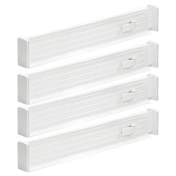 mDesign Expandable Dresser Drawer Organizer/Divider, 2.5