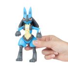 Alternate image 1 for Pokémon 6" Lucario Articulated Battle Figure Toy with Display Stand - Officially Licensed - Collectible Pokemon Gift for Kids and Adults - Ages 8+