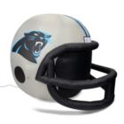 Alternate image 0 for Fabrique NFL CAROLINA PANTHERS Team Inflatable Helmet   4 ft., 4 ft Tall, Silver