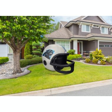 Fabrique NFL CAROLINA PANTHERS Team Inflatable Helmet   4 ft., 4 ft Tall, Silver. View a larger version of this product image.