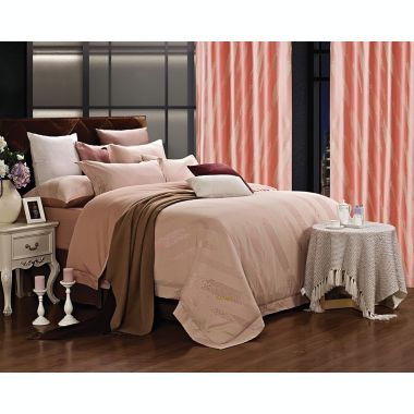 Dolce Mela DM470Q Jacquard Damask Luxury Bedding Queen Duvet Cover Set. View a larger version of this product image.
