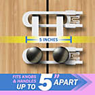 Alternate image 2 for Jool Baby Products Sliding Cabinet Locks, U Shape, for Knobs, Handles, Doors (12 Pack)