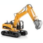 Alternate image 0 for Top Race Excavator Toy Trucks Construction Toys, Excavator Toys For Boys, Diecast Metal