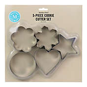 Martha Stewart 5 Piece Stainless Steel Cookie Cutter Set in Assorted Shapes