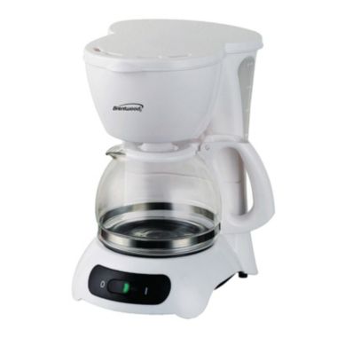 Brentwood 4 Cup Coffee Maker - White. View a larger version of this product image.