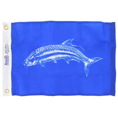 Annin 12in x 18in Nylon Tarpon Flag. View a larger version of this product image.