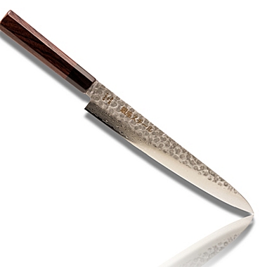 Made in Japan   KAZUKO 240 by Ginza Steel- Sujihiki/Slicer 240mm Blade. View a larger version of this product image.