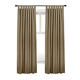 Commonwealth Ventura Tab Top Dressing Window Curtain Panel Pair - 52x63