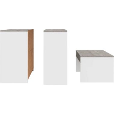 Discount Trends Livingroom 3 Pieces Set Coffee Table Sideboard TV Stand Classic Modern. View a larger version of this product image.