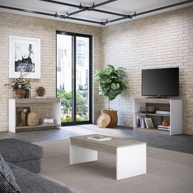 Discount Trends Livingroom 3 Pieces Set Coffee Table Sideboard TV Stand Classic Modern. View a larger version of this product image.