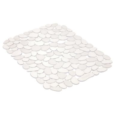 mDesign Plastic Kitchen Sink Protector Set, Pebble Design, Set of 3. View a larger version of this product image.