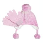 Alternate image 0 for Fab Little Girl's 2 Pc Ombre Hat & Gloves Set Pink Size Regular