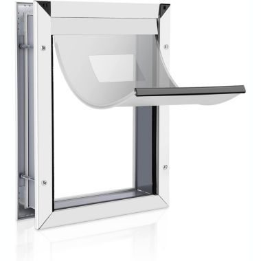 Ownpets Aluminum Dog Door Weatherproof Pet Door Medium. View a larger version of this product image.
