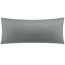 PiccoCasa Zipper Soft 1-Pack Viscose Pillowcases, Dark Gray 20