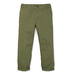 Hope & Henry Boys' Twill Chino (Olive, 18-24 Months)