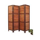 Alternate image 0 for Proman Products Contemporary Decorative Saigon Folding Screen Walnut