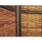 Alternate image 3 for Proman Products Contemporary Decorative Saigon Folding Screen Walnut