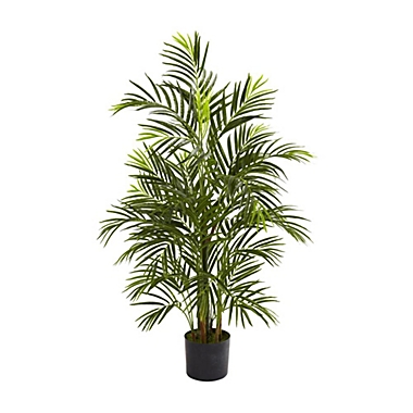 Nearly Natural 5388 Areca Palm UV Resistant Tree, 3.5-Feet, Green,50.5" x 7" x 7". View a larger version of this product image.