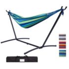 Alternate image 0 for Inq Boutique 112" Large Size Double Classic Hammock with Stand for 2 Person