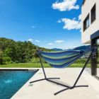 Alternate image 1 for Inq Boutique 112" Large Size Double Classic Hammock with Stand for 2 Person