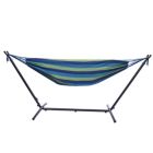 Alternate image 2 for Inq Boutique 112" Large Size Double Classic Hammock with Stand for 2 Person