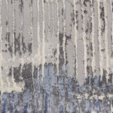 Kathy Ireland Grand Expressions GNE04 Indoor only Area Rug - Blue Grey 7'10" x 9'10". View a larger version of this product image.