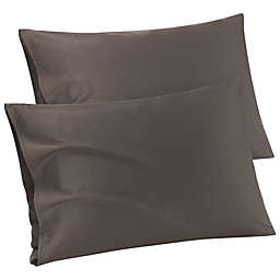 PiccoCasa Envelope Soft 2-Pack Cotton Pillowcases, Beaver King
