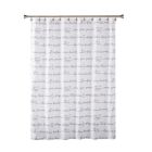 Alternate image 2 for SKL Home Saturday Knight Ltd Fur Ever Friends Contemporary Simplistic Style Bathroom Shower Curtain - 70X72", Black