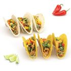 Alternate image 1 for Taco Holders Set of 2 Premium Stainless Steel Stackable Stands, Each Rack Holds 3 Hard