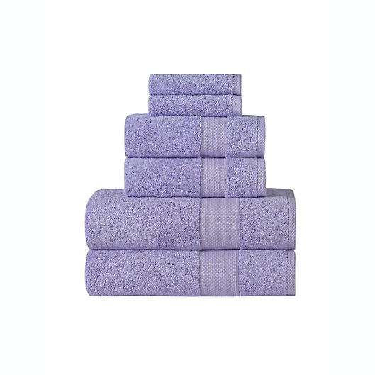 6 Pack Luxury Quality Wash Cloths Bamboo Face Towels by The London Linens Co.® 