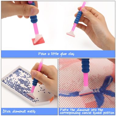 Fixm Diamond Painting Tools for DIY Art Crafts. View a larger version of this product image.