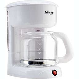 Better Chef 12-Cup Coffee Maker, White