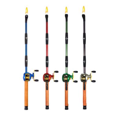 G.E.I.&reg; Bait Cast Fishing Pole BBQ Lighter - Multipurpose , Utility Candle Fireplace Household Campfire Lighter. View a larger version of this product image.
