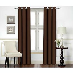 Utopia Blackout Room Darkening Thermal Insulating Window Curtains 42x84