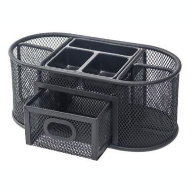 Stock Preferred Mesh Desk Organizer Desk Caddy, Office Organizer for Desk Pen Organizer. View a larger version of this product image.