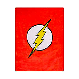 Blanket - DC Faux Fur, Flash Logo