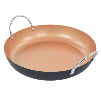 Homiu Copper Plated Pans 20/24/28 cm High-Temperature Non-Stick Induction 