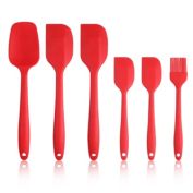 Kitcheniva 6-Piece Silicone Spatula Set