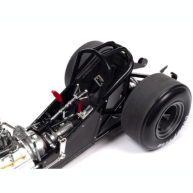 Carfaxo 1973 Ford Mustang Funny Car "Harry Schmidt's Blue Max" "Legends of the Quarter Mile" Series 1/18 Diecast Model Car by Auto World. View a larger version of this product image.