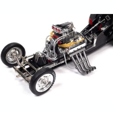 Carfaxo 1973 Ford Mustang Funny Car "Harry Schmidt's Blue Max" "Legends of the Quarter Mile" Series 1/18 Diecast Model Car by Auto World. View a larger version of this product image.