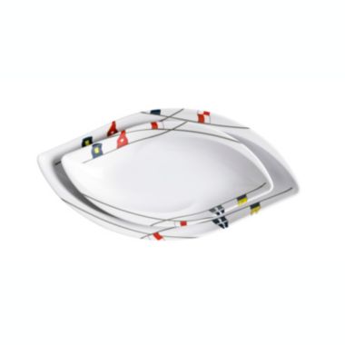 Marine Business Regata Oval Melamine Serving Dishes (Set of 4). View a larger version of this product image.