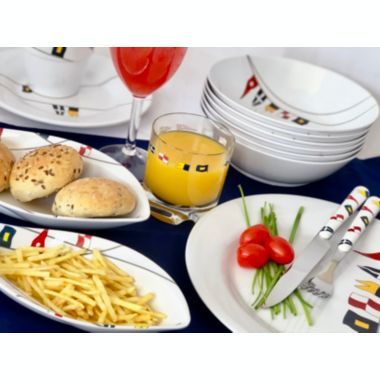 Marine Business Regata Oval Melamine Serving Dishes (Set of 4). View a larger version of this product image.