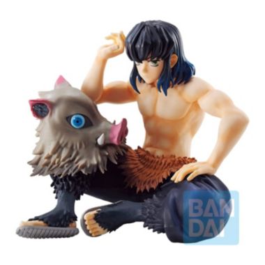 Bandai Demon Slayer Ichibansho Tengen Uzui is Here Inosuke Hashibira Figure. View a larger version of this product image.