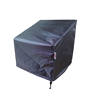 Summerset Shield Gold Club 2-Layer Polyester Fabric Chair Wide Cover - 37x35", Charcoal Grey. View a larger version of this product image.